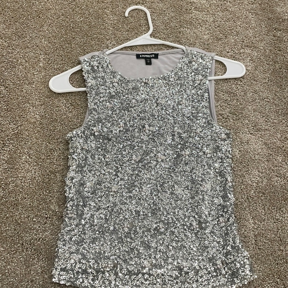 Express Sequins Tank